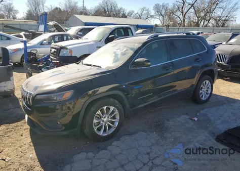 2019 Jeep Cherokee Latitude из США, поврежденный, VIN 1C4PJLCB4KD285467